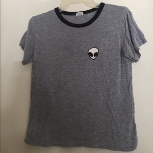 Brandy Melville alien shirt